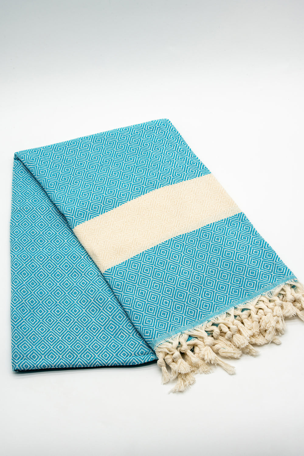 Turkish Cotton Towel - Turquoise
