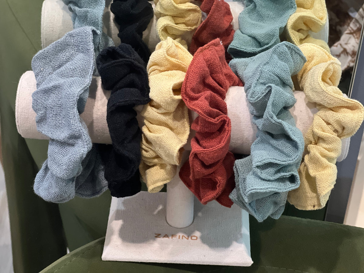 Ramie hair scrunchies