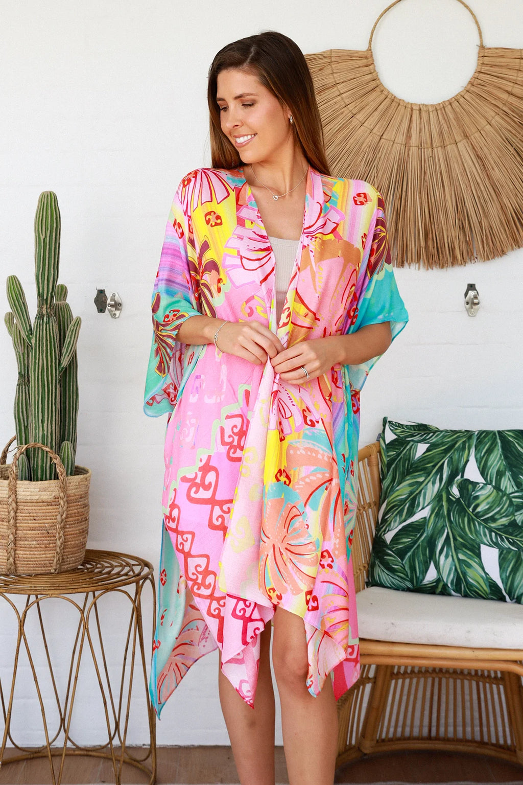 Kourtney beach kimono