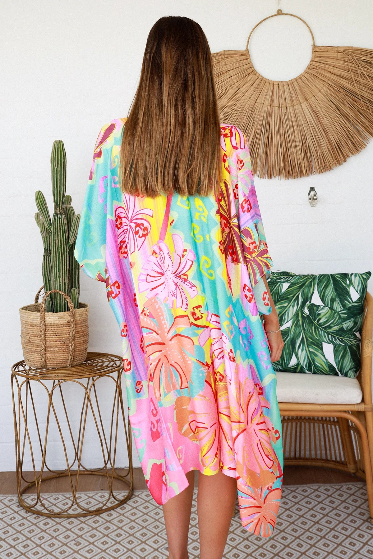 Kourtney beach kimono