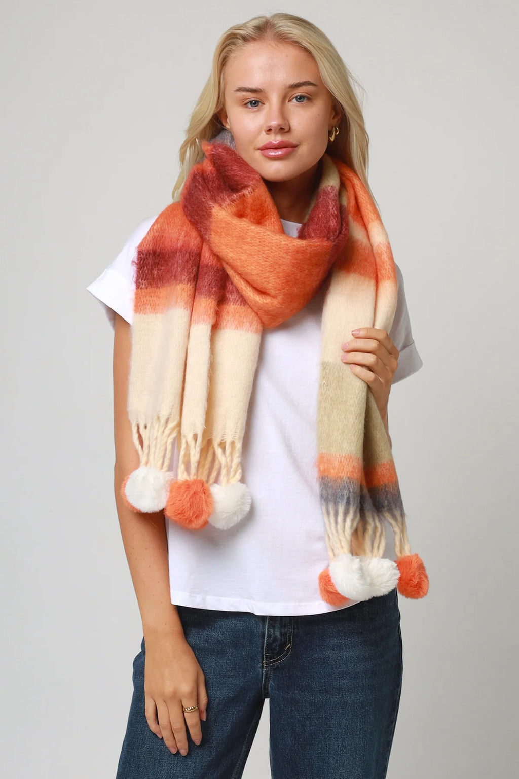 Kamelia winter scarf