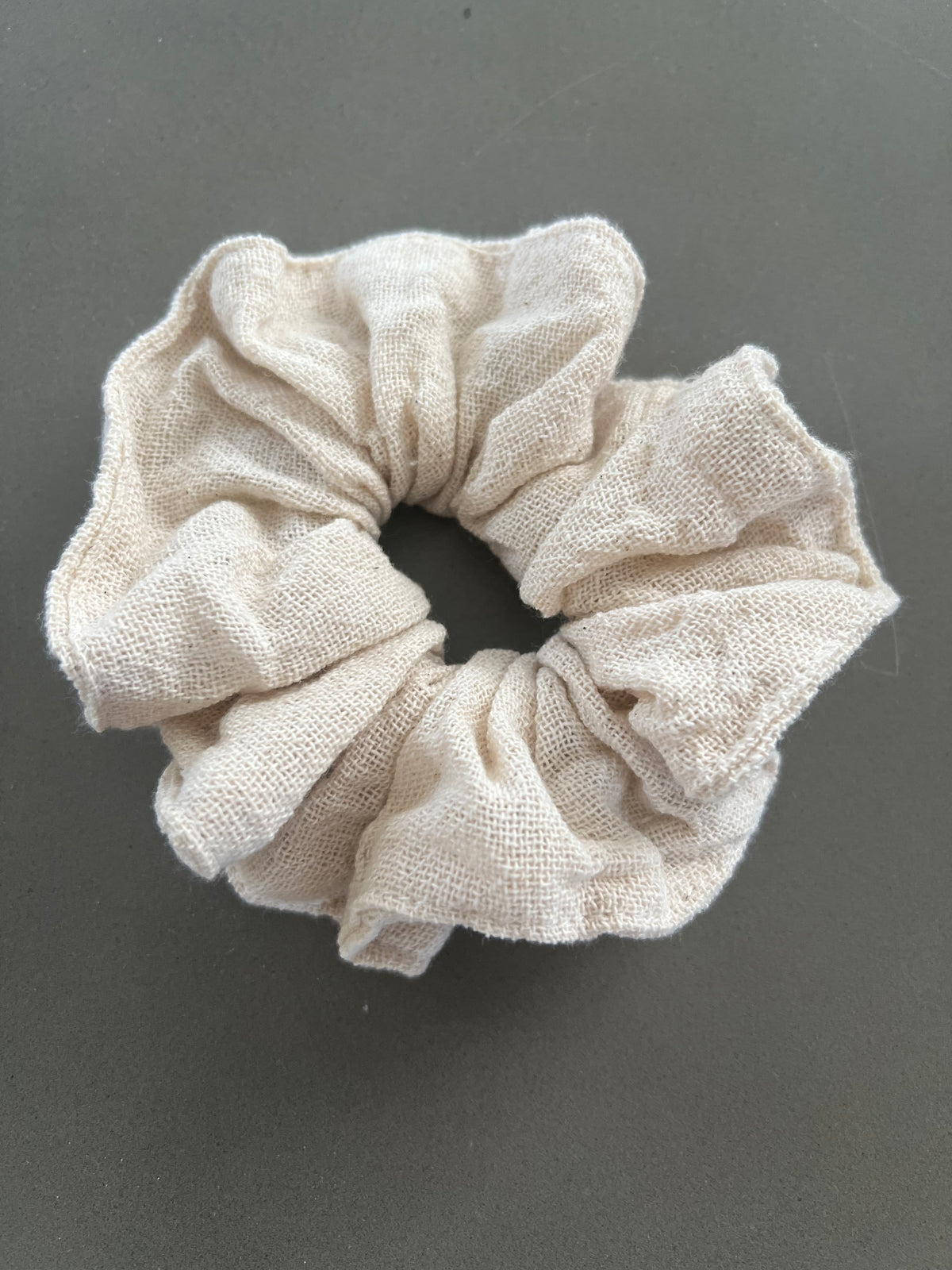 Ramie hair scrunchies
