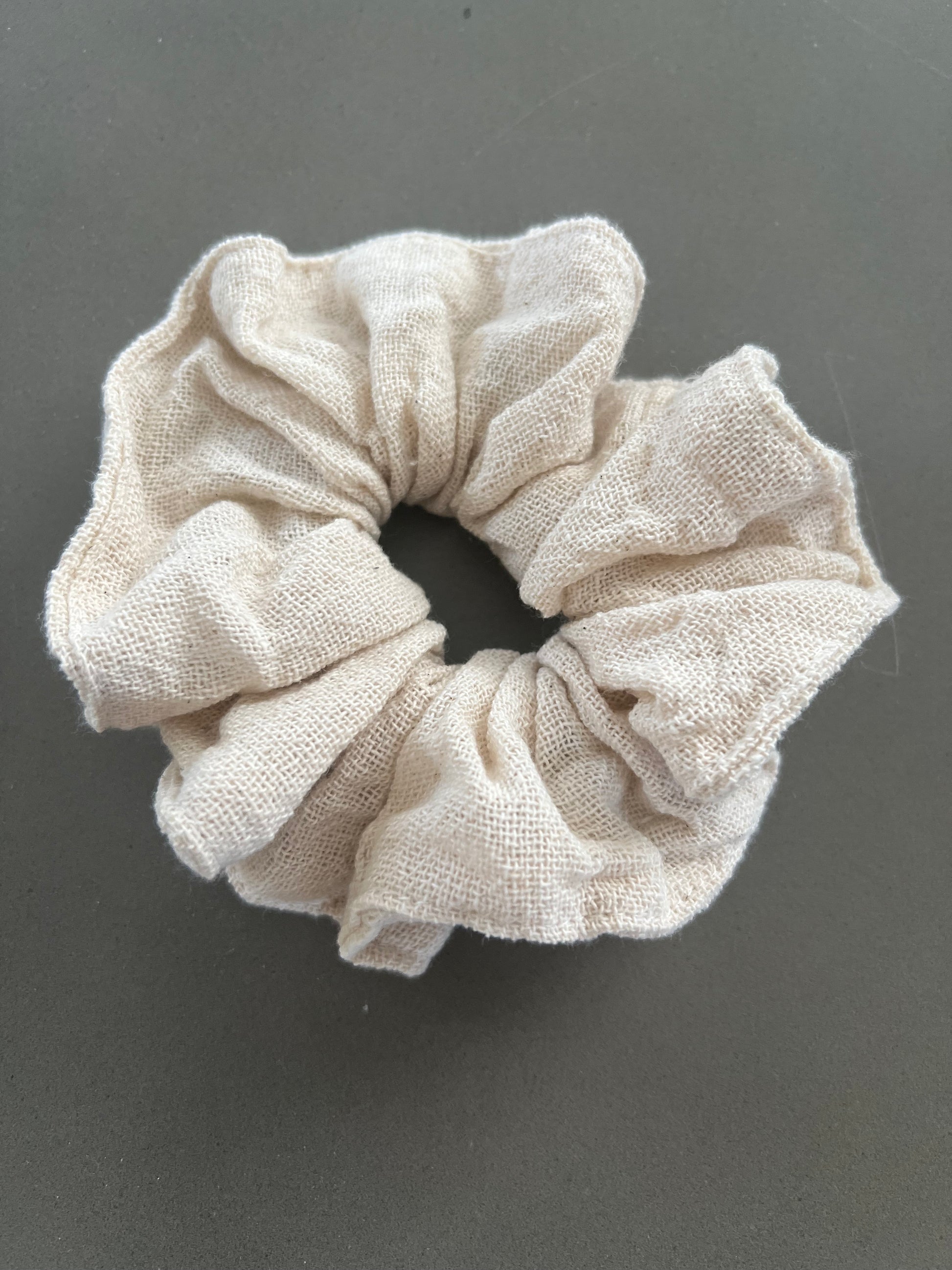 Ramie hair scrunchies