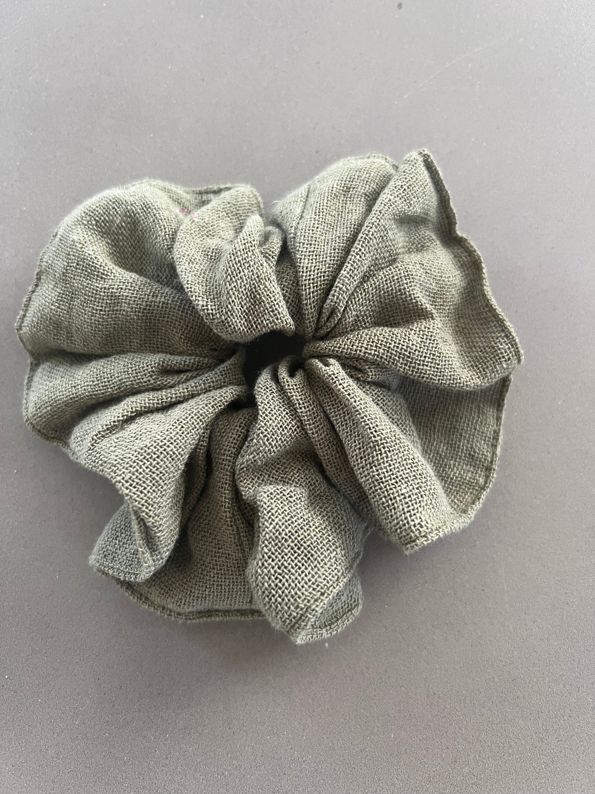 Ramie hair scrunchies