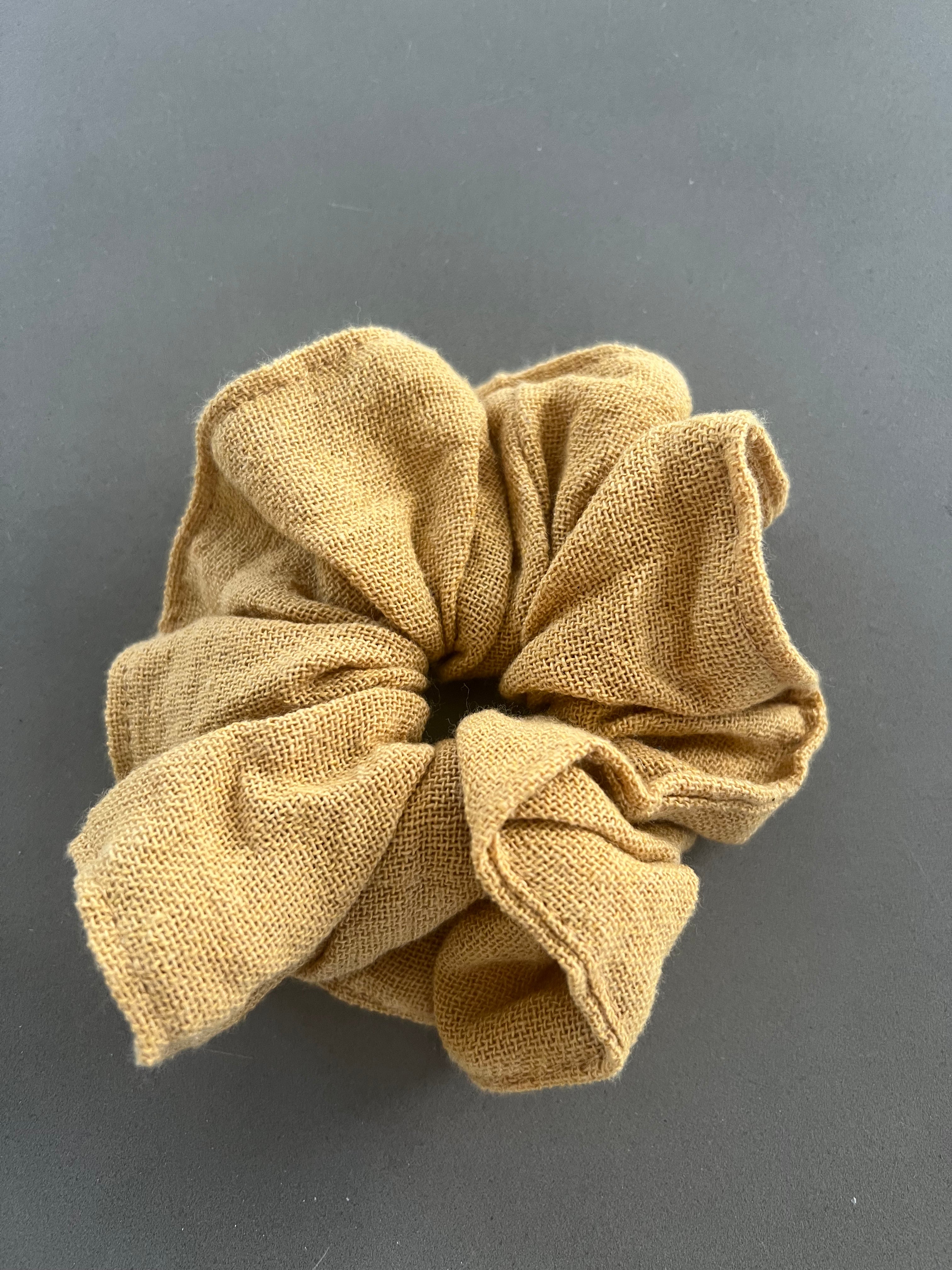 Ramie hair scrunchies