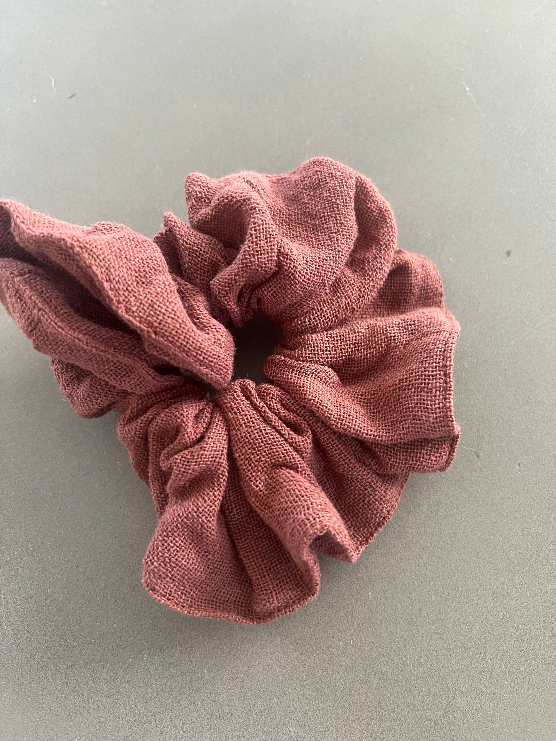 Ramie hair scrunchies