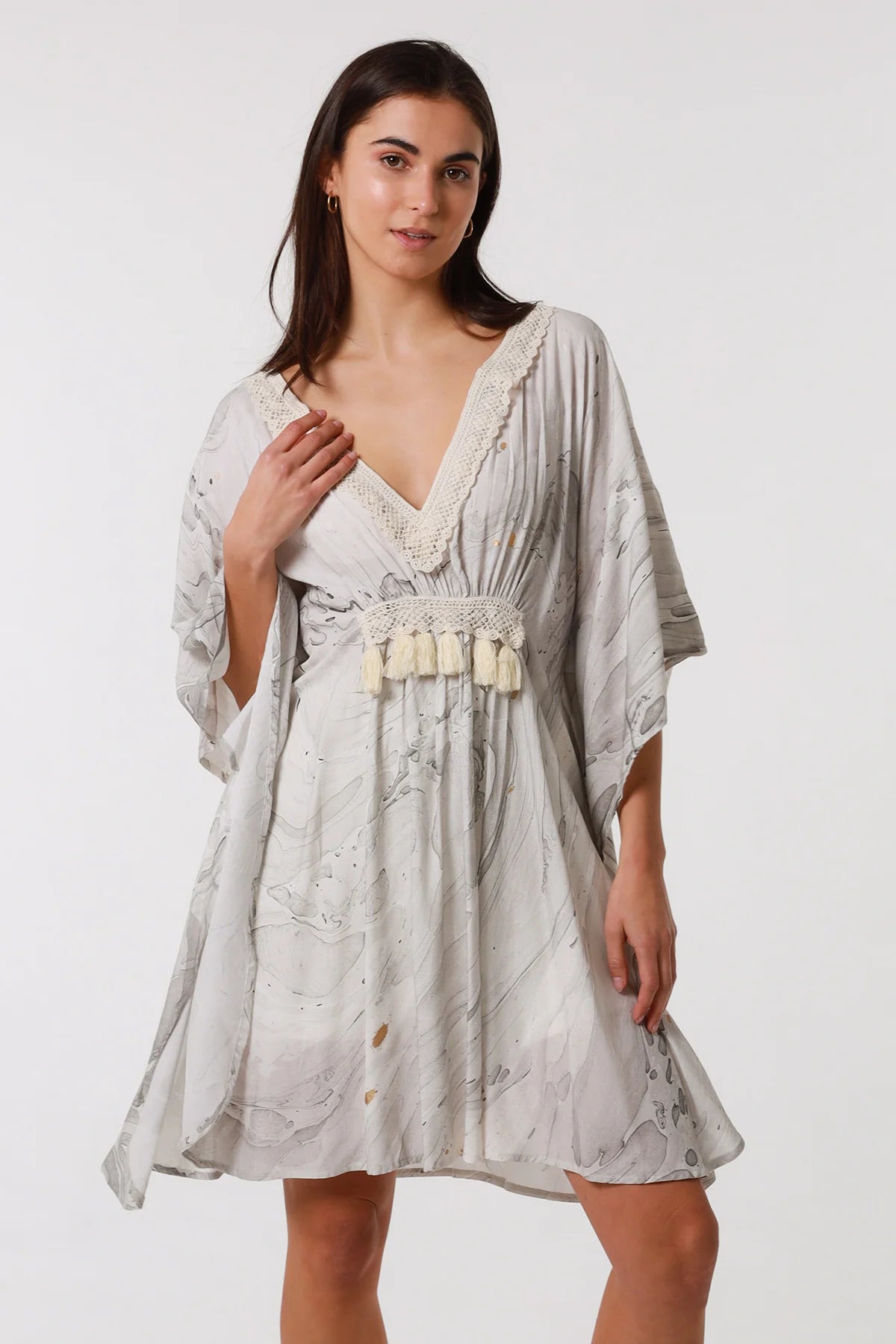 Dimtria cotton Kaftan dress