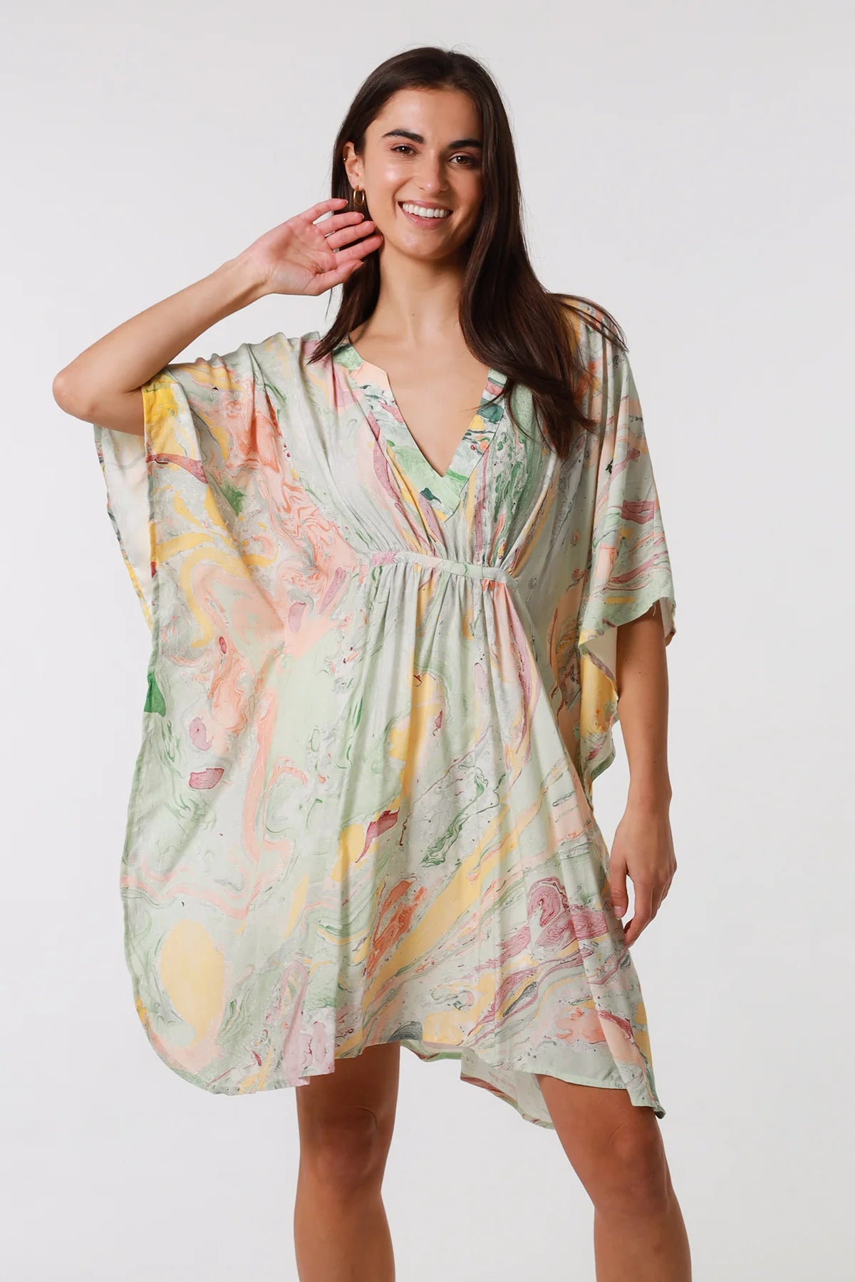 Rochelle Cotton Kaftan dress