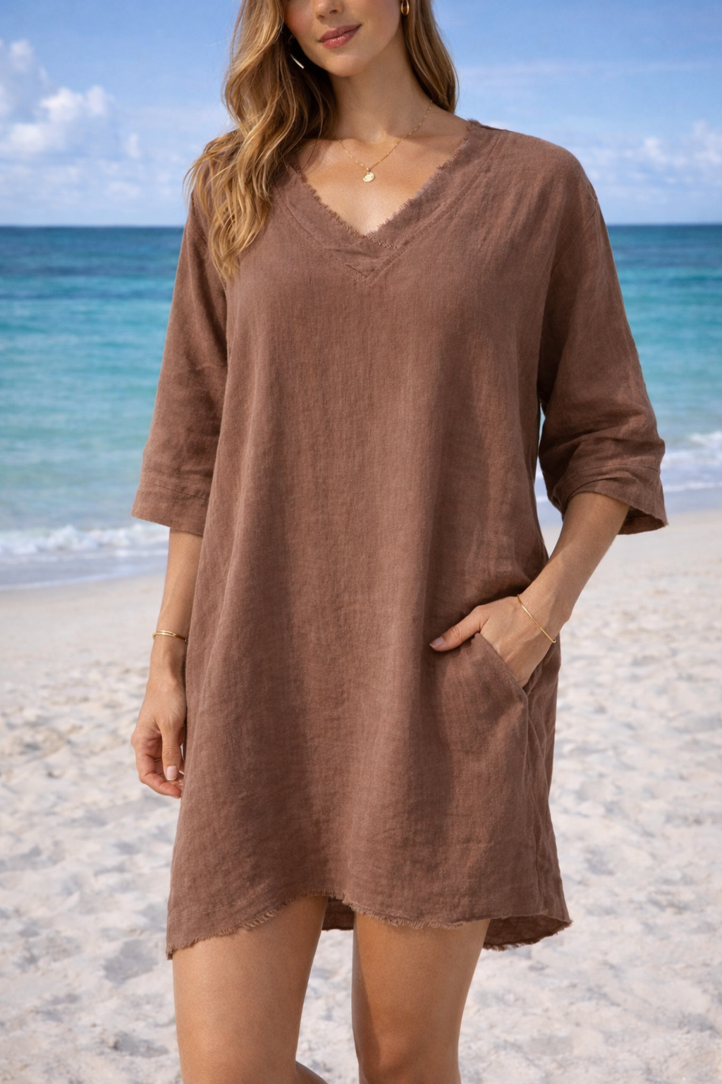 Mona Dress - Chocolate