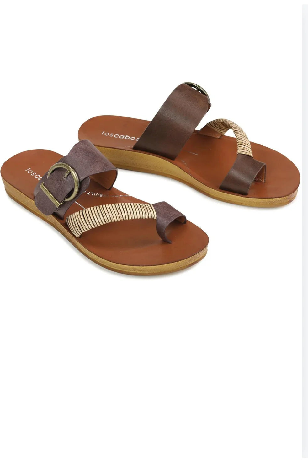 Bria Sandal in Mocha