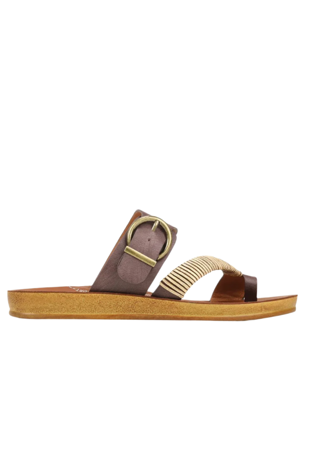 Bria Sandal in Mocha