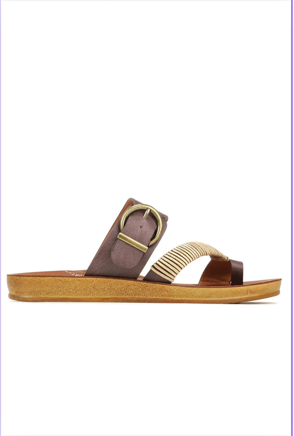 Bria Sandal in Mocha