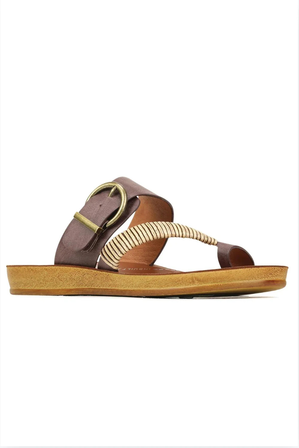 Bria Sandal in Mocha