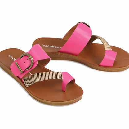 Bria Sandal in Fuchsia