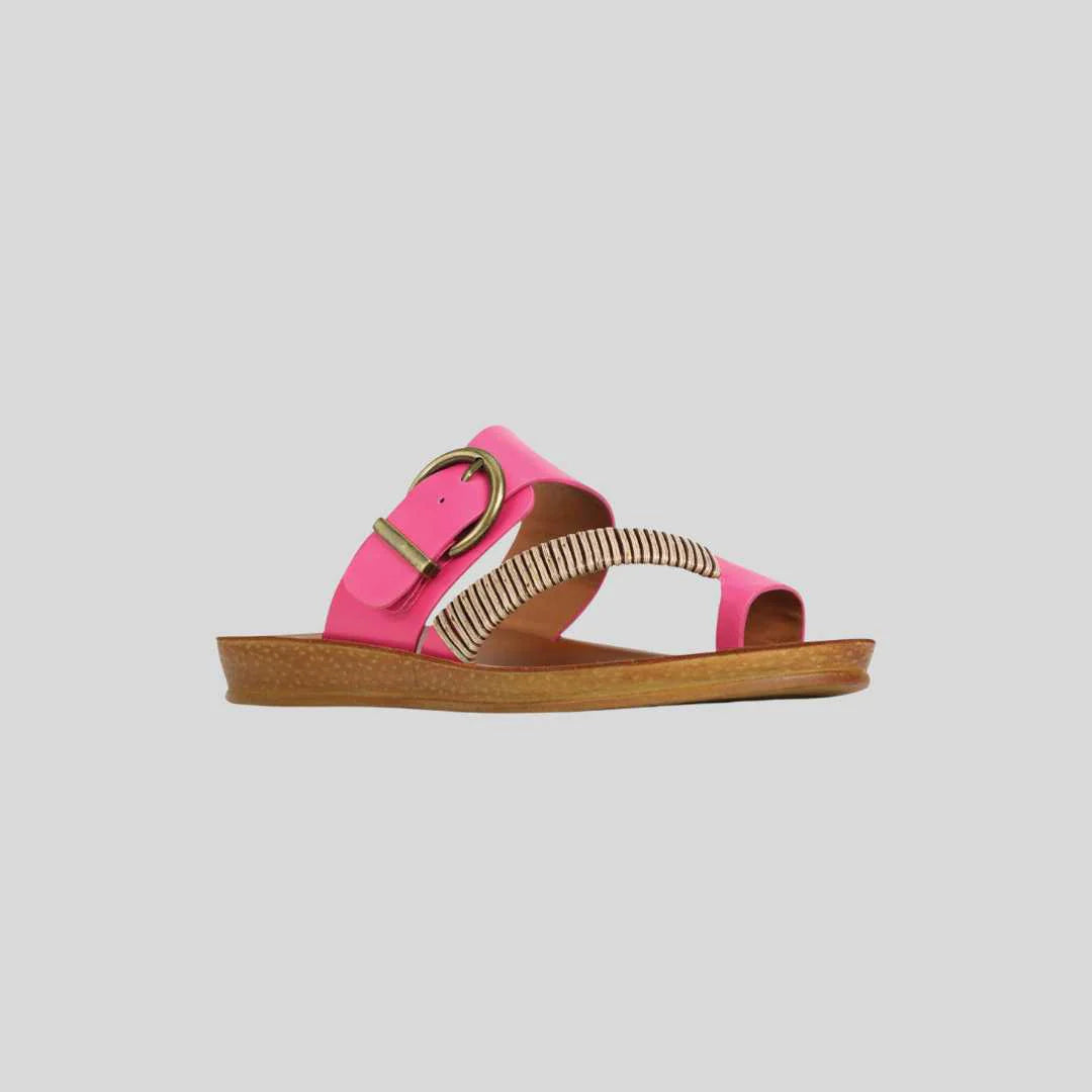 Bria Sandal in Fuchsia