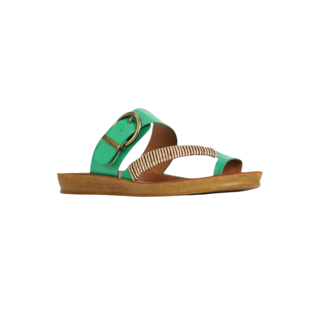 Bria Sandal in Emerald