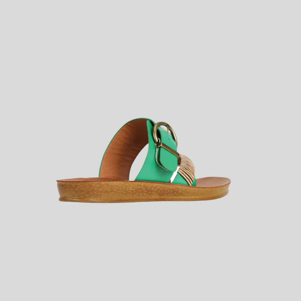 Bria Sandal in Emerald