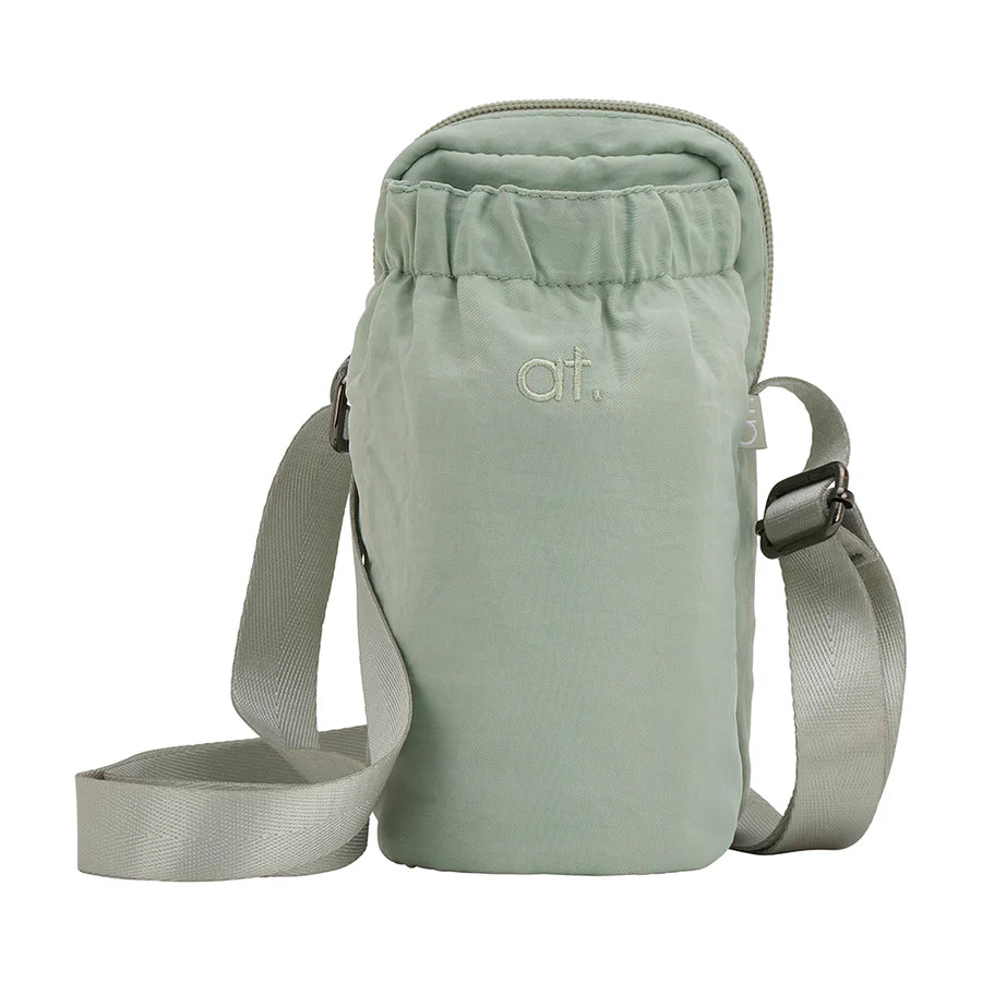 AT Water Bottle Phone Bag -Sage