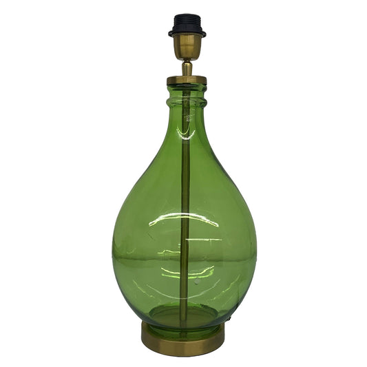 Ariana Glass Lamp - Green