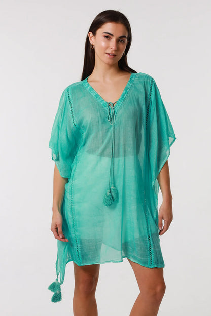 Seanna emerald kaftan