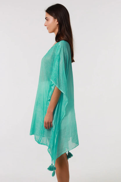 Seanna emerald kaftan