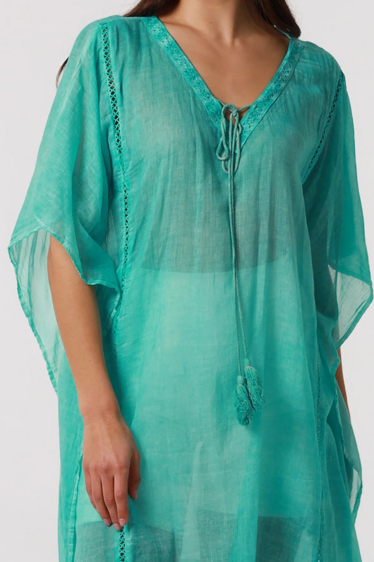 Seanna emerald kaftan