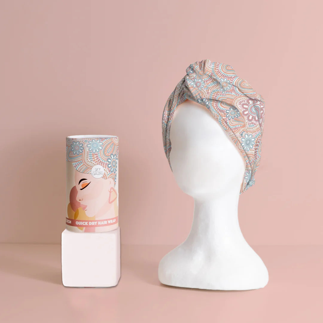 Quick Dry Hair Wrap- Malua