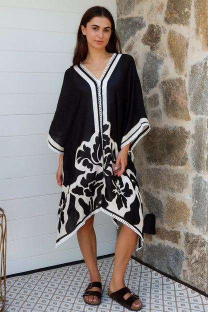 Kellie throw over beach Kaftan