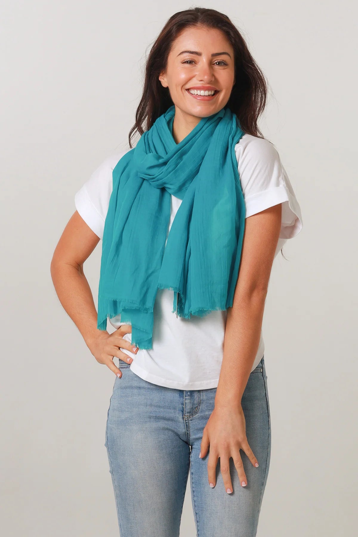 Emerald scarf