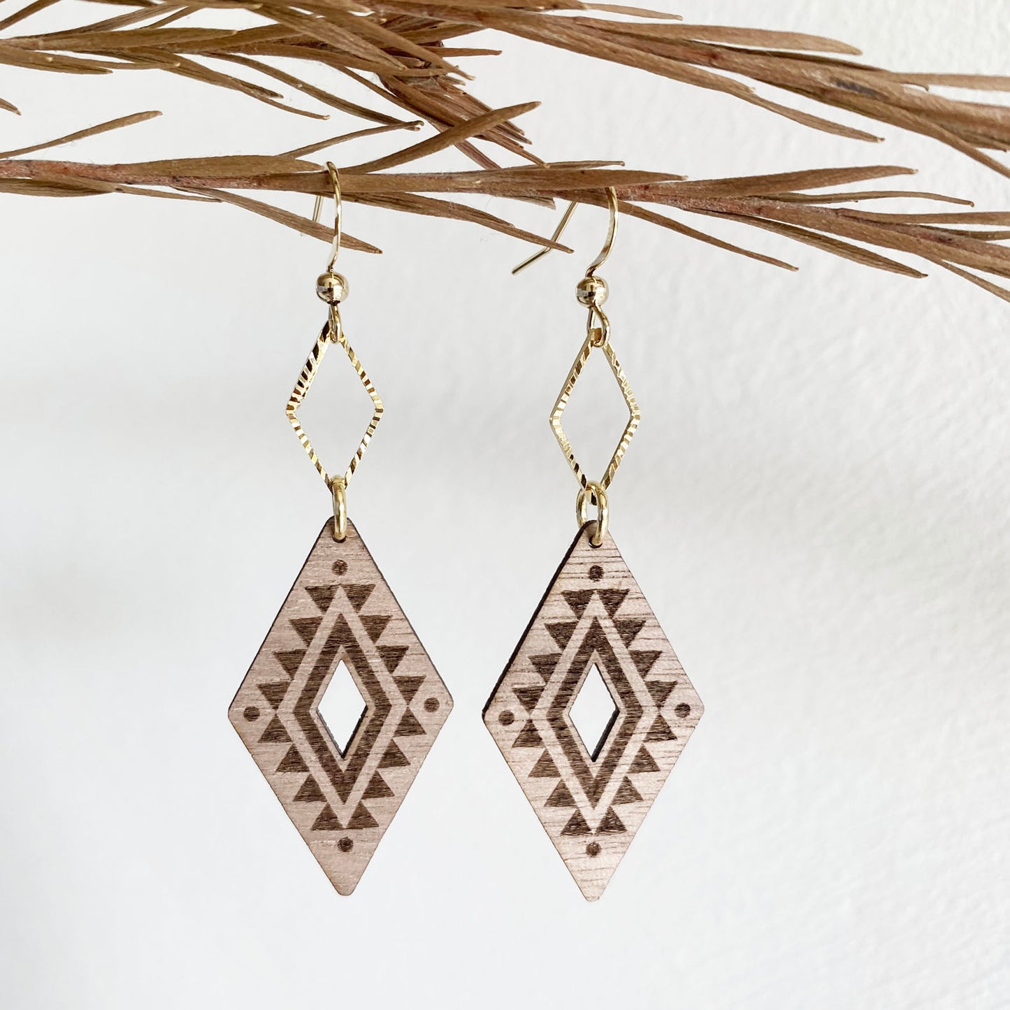 Jasmine design -  Firefly design Earrings