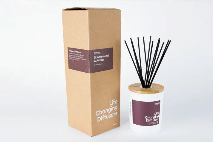 Sandalwood & Amber Diffuser 240ml