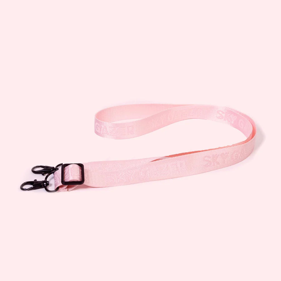 wet bag removable and adjustable strap in pink