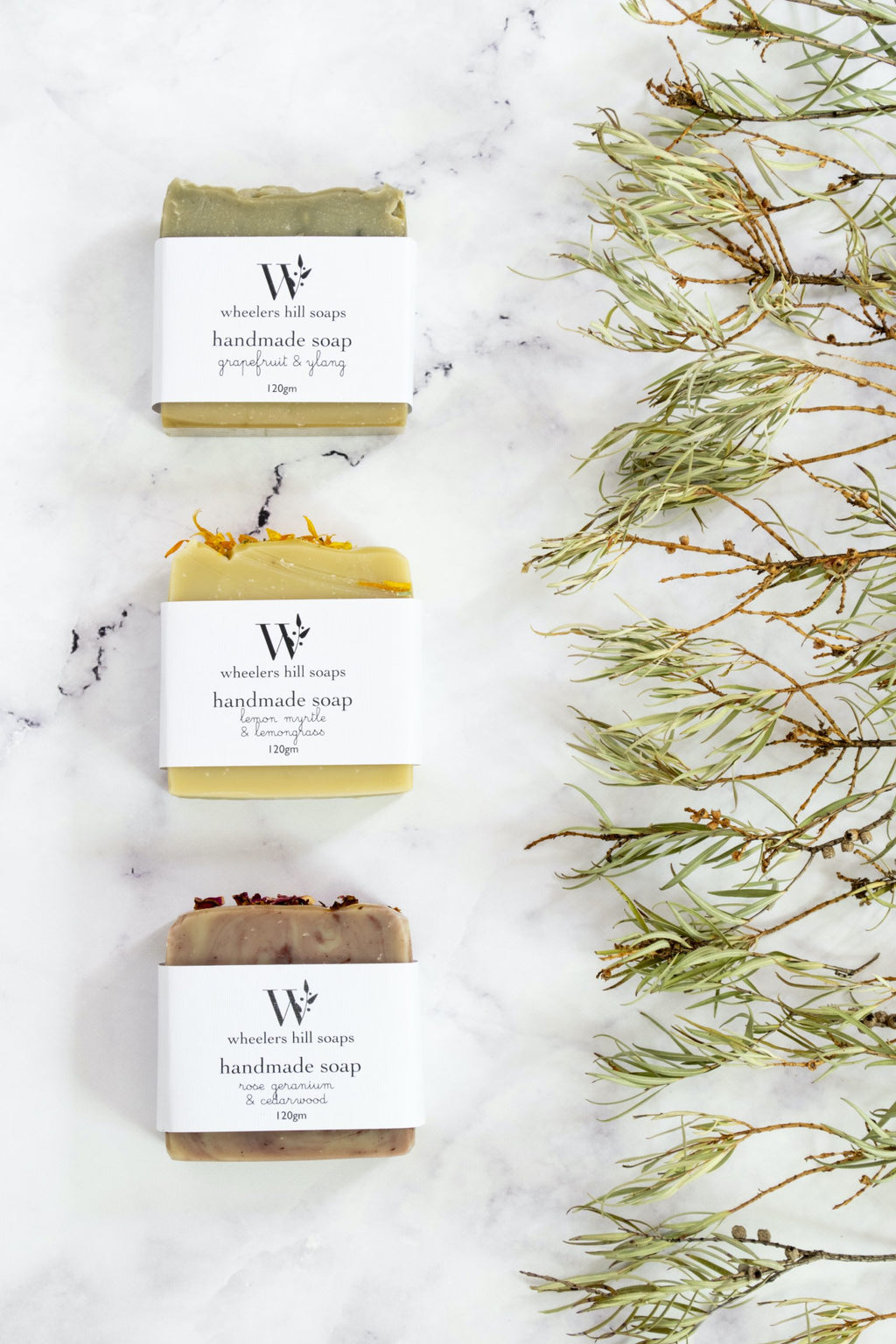 Wheelers Hill Soap Bar – Black Pepper. Patchouli & Cedarwood