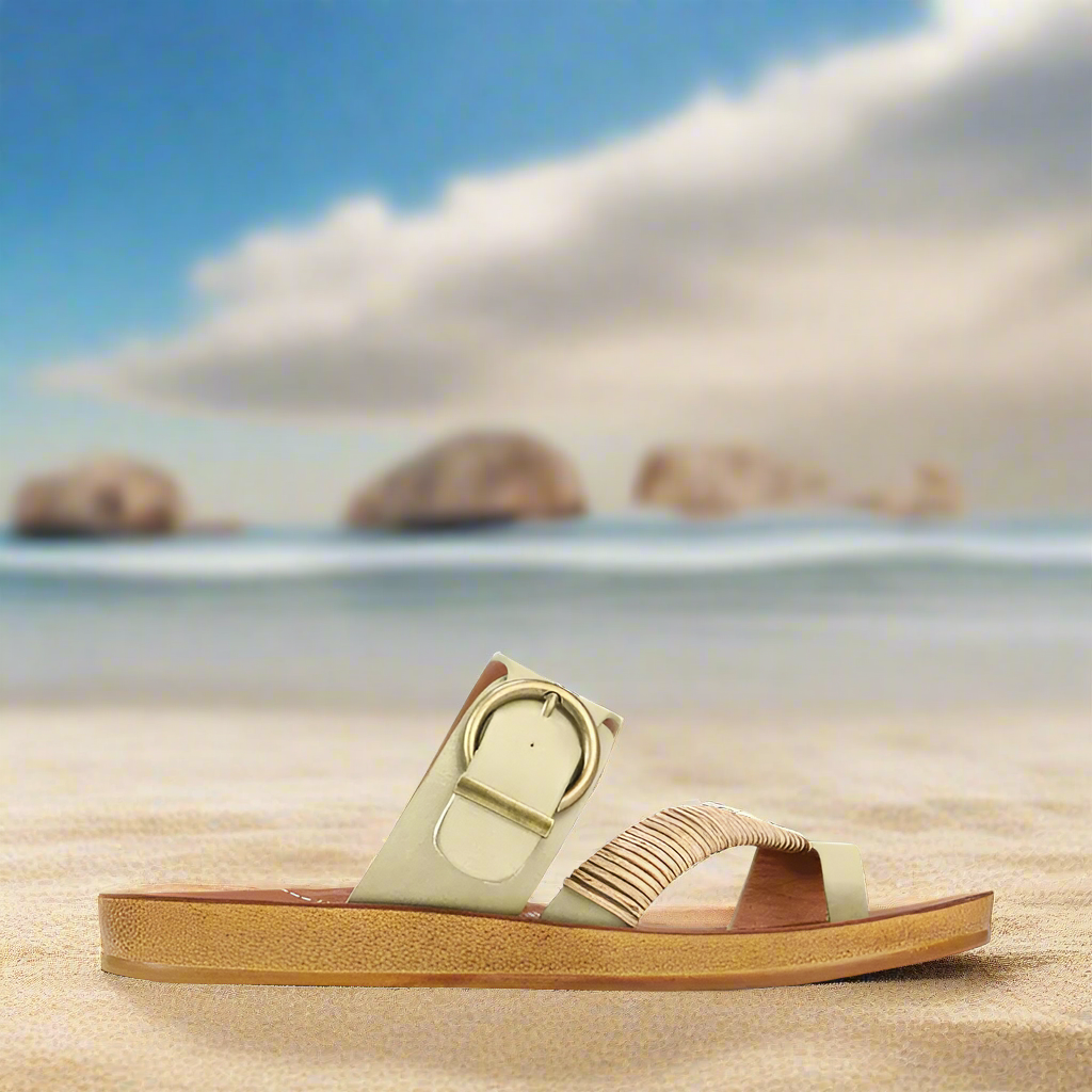 Bria Sandal in Sage