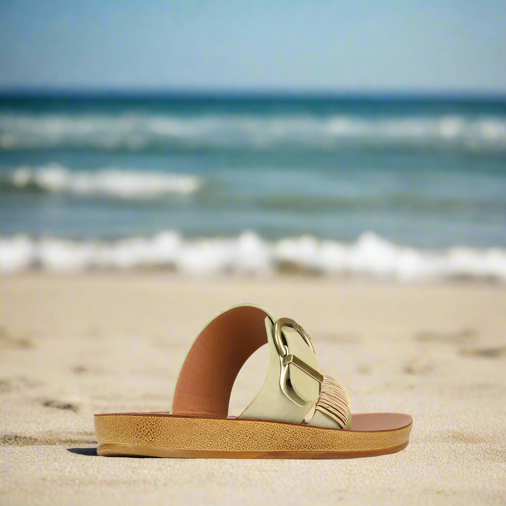 Bria Sandal in Sage
