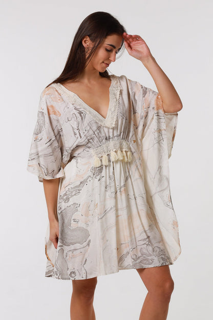 Katia Cotton  Kaftan dress