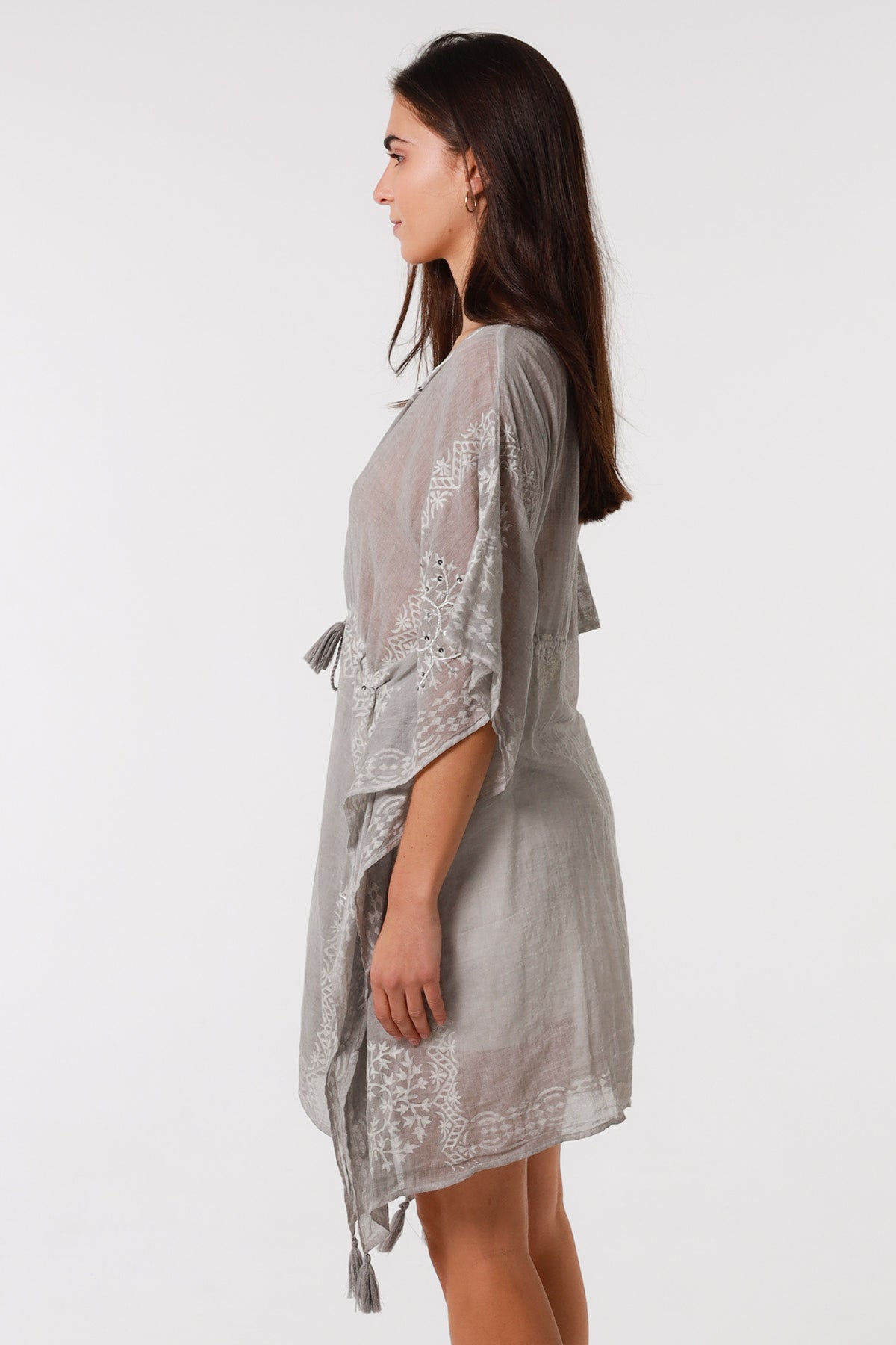 Sarah Stone cotton Kaftan dress