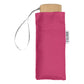Anatole Suzanne Collapsible Micro Umbrella with wooden handle - dark pink 