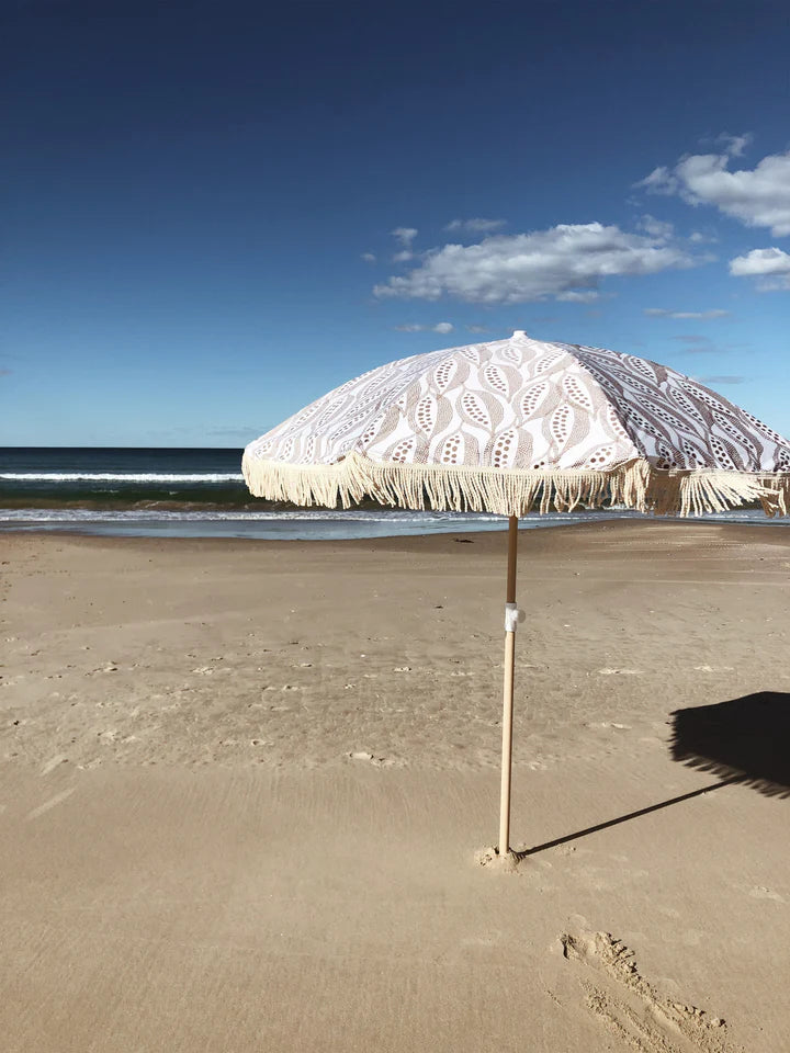 Salty Shadows Kurrajong Beach Umbrella - pick up in store only