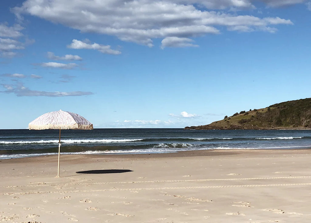 Salty Shadows Kurrajong Beach Umbrella - pick up in store only