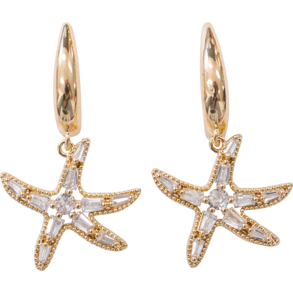 Starfish earrings