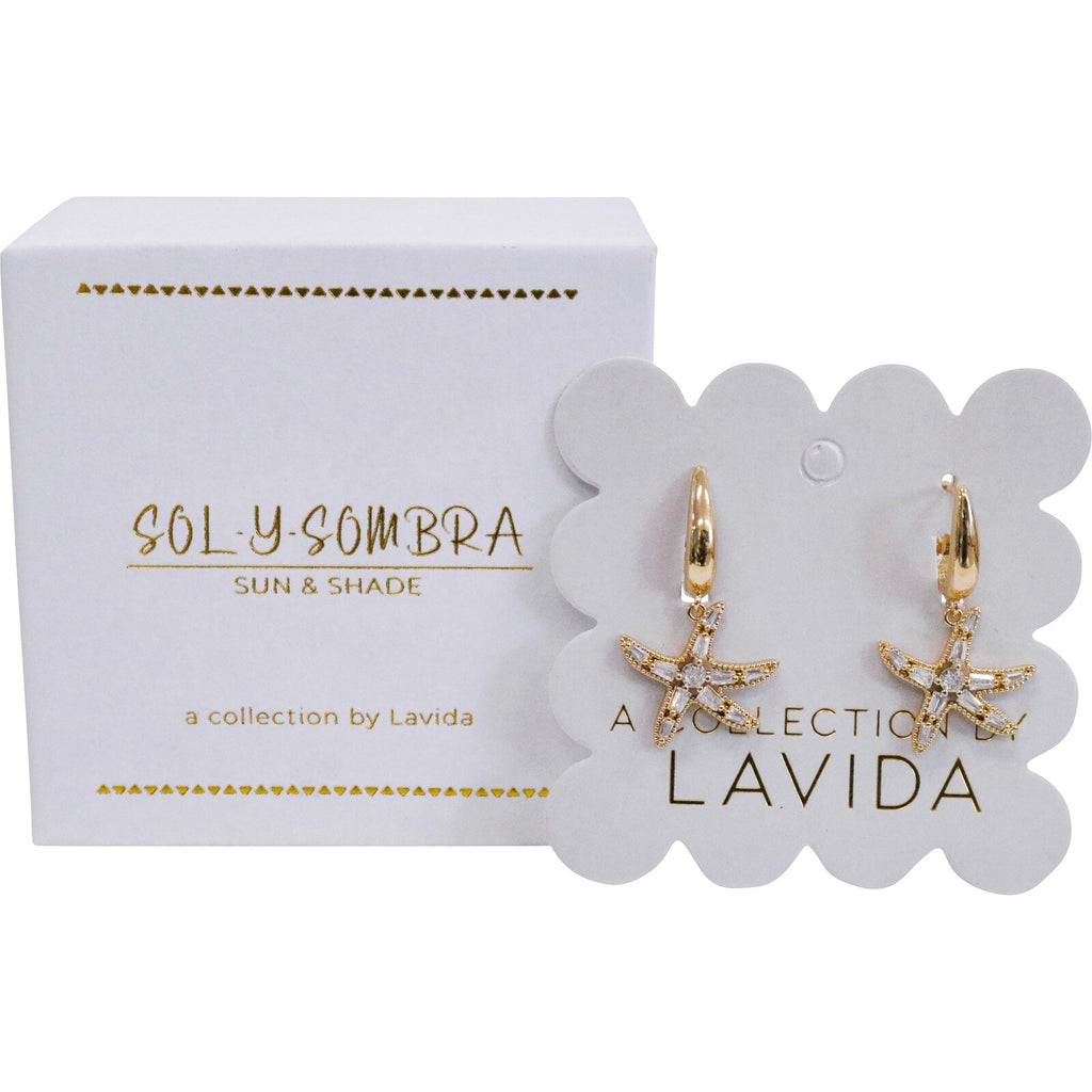 Starfish earrings