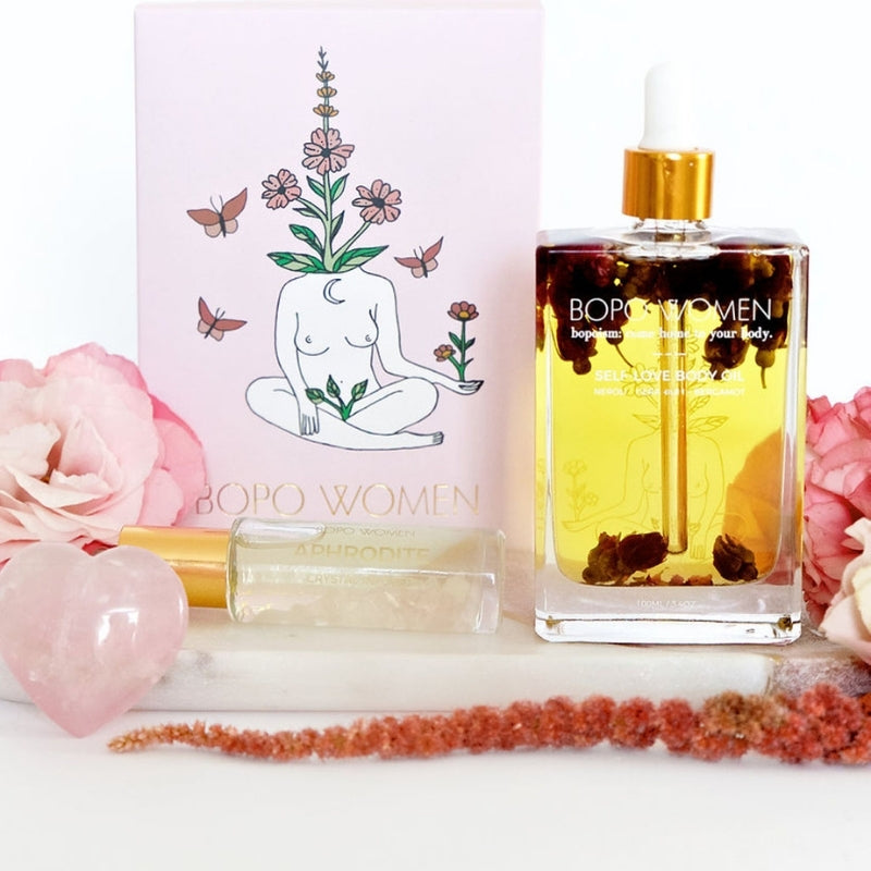 bopo women self love gift set with box