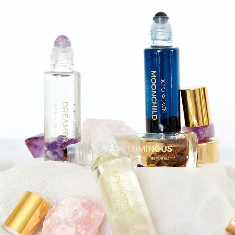 DIY Crystal Perfume Oil Roller Set