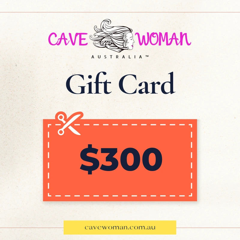 cave woman australia gift card $300