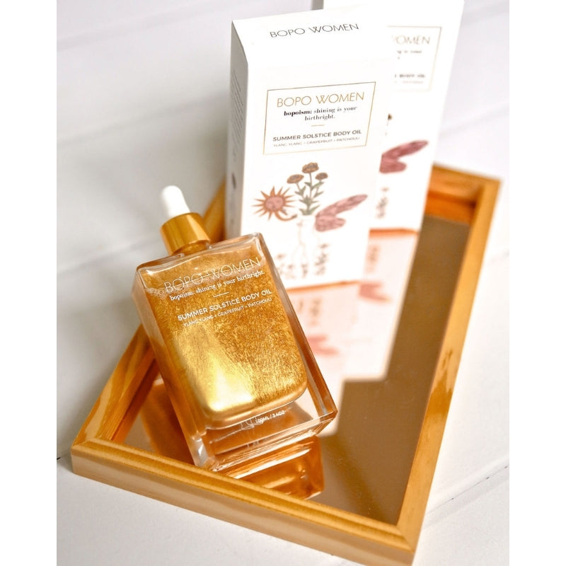 bopo women summer solstice body oil
