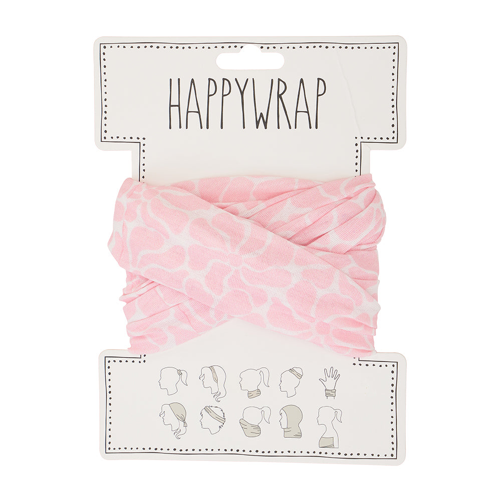 Happy Wrap scarf bandana – Pink Petal
