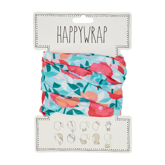 Happy Wrap Scarf Bandana – Sherbet Poppies