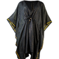 black kaftan dress by cave woman australia