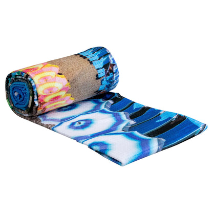 rolled Destination Towels Positano italy